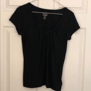 Old Navy Medium Short Sleeve Black Top